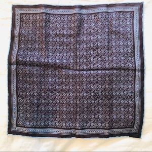 Vintage silk bandanna kerchief